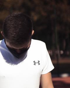 Фото Одежда Летний комплект Under Armour чёрный с белым.