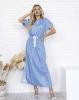 Платья ISSA PLUS 12036  M голубой