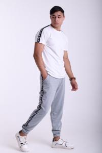 Фото  Штаны серые с лампасами Nike