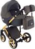 Детская универсальная коляска 2 в 1 Adamex Luciano Polar Gold Q89