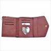  Женский мини кошелёк Weatro Бордовый (марсала) 9009S-burgundy Женские кошельки в Украине