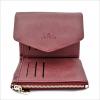  Женский мини кошелёк Weatro Бордовый (марсала) 9009S-burgundy Женские кошельки в Украине