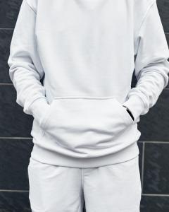 Фото Одежда Худи оверсайз Пушка Огонь Headblast белое