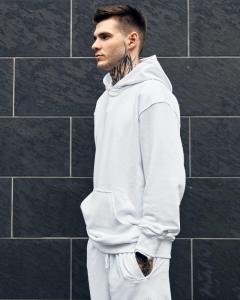 Фото Одежда Худи оверсайз Пушка Огонь Headblast белое