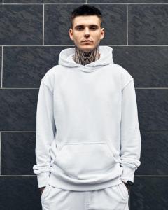 Фото Одежда Худи оверсайз Пушка Огонь Headblast белое