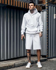 Фото Одежда Худи оверсайз Пушка Огонь Headblast белое