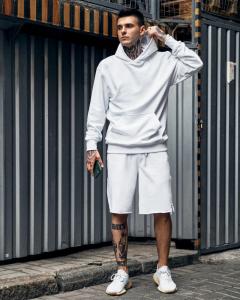 Фото Одежда Худи оверсайз Пушка Огонь Headblast белое