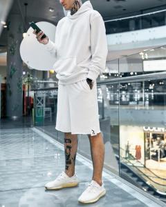 Фото Одежда Худи оверсайз Пушка Огонь Headblast белое