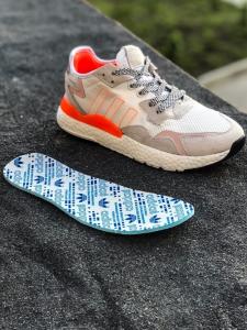 Фото Обувь Adidas Nite Jogger Boost 3M мужские кросовки белые