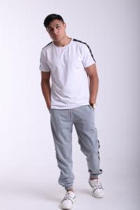 Фото Штаны серые с лампасами Stussy