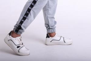 Фото Штаны серые с лампасами Stussy