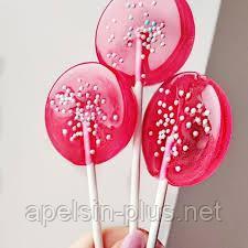 Фото  Молд силиконовый для леденцов и изомальта Круги на 6 ячеек 6 см