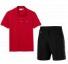 Летний костюм Lacoste Knit Side Stripe Shorts (лакоста)