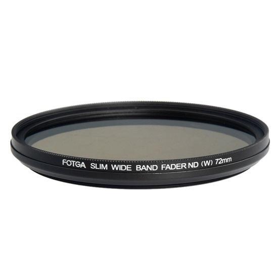 Фото Светофильтры, Нейтрально-серые фильтры ND с переменной плотностью, Нейтрально-серые светофильтры ND с переменной плотностью 72 мм Нейтрально-серый светофильтр FOTGA с переменной плотностью 72 мм ND2 - ND400
