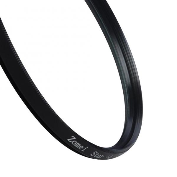 Фото Светофильтры, Звездные светофильтры - STAR, STAR фильтры диаметром 77 мм Звездный (STAR-4), 4-х лучевой светофильтр ZOMEI 77 мм - стекло