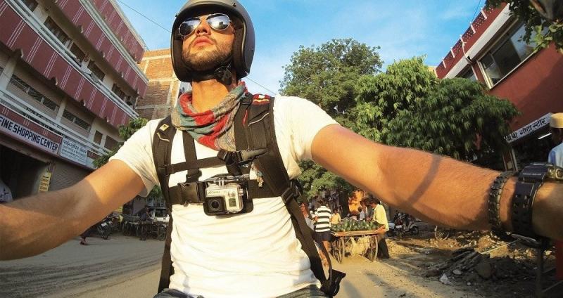 Фото Аксессуары для GoPro и других экшен-камер, Держатели и крепления для экшин камер Крепление на грудь (Chest mount) для экшен камер Xiaomi YI, SJCam, GoPRO (код № XTGP27B)