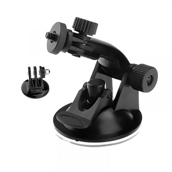 Фото Аксессуары для GoPro и других экшен-камер, Держатели и крепления для экшин камер Крепление с присоской 5,5 см + адаптер и болт для экшн камер Xiaomi YI, SJCam, GoPRO (код № XTGP51)