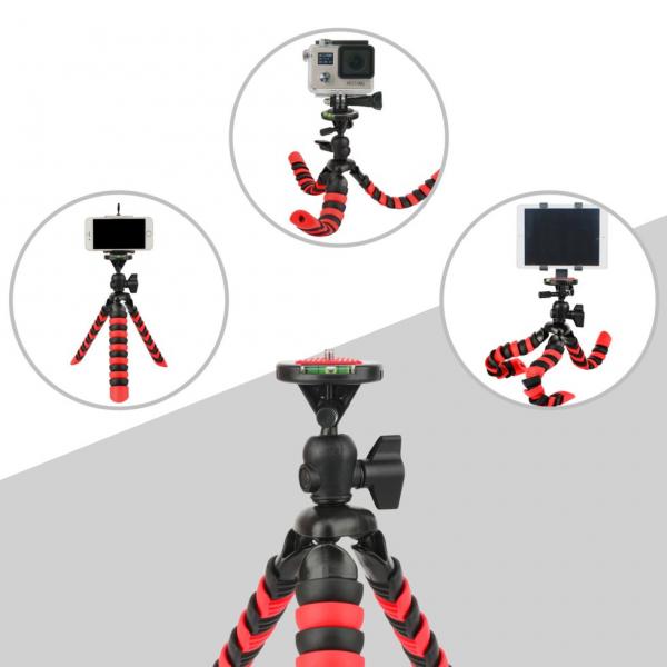 Фото Штативы, моноподы, штативные головки, Штативы, Гибкие штативы Гибкий штатив ITT 750 (высотой 30 см и максимальной нагрузкой до 3 кг)