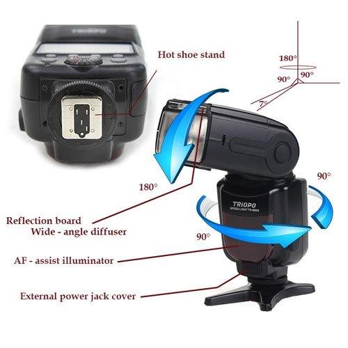 Фото Вспышки и аксеcсуары к ним, Вспышки, Вспышки для фотоаппаратов OLYMPUS Вспышка Triopo TR-950 для фотоаппаратов Olympus