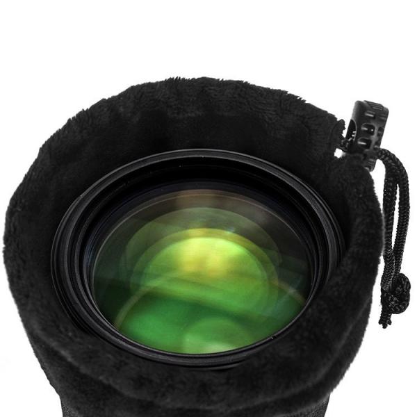 Фото Сумки, футляры, чехлы для камер и объективов, Чехлы для объективов Неопреновый защитный чехол LP для объективов, размер XS - 80 х 90