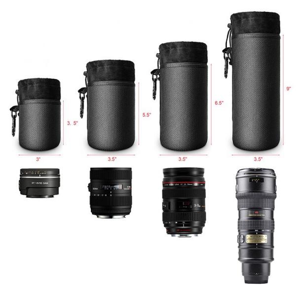 Фото Сумки, футляры, чехлы для камер и объективов, Чехлы для объективов Неопреновый защитный чехол LP для объективов, размер L - 90 х 230