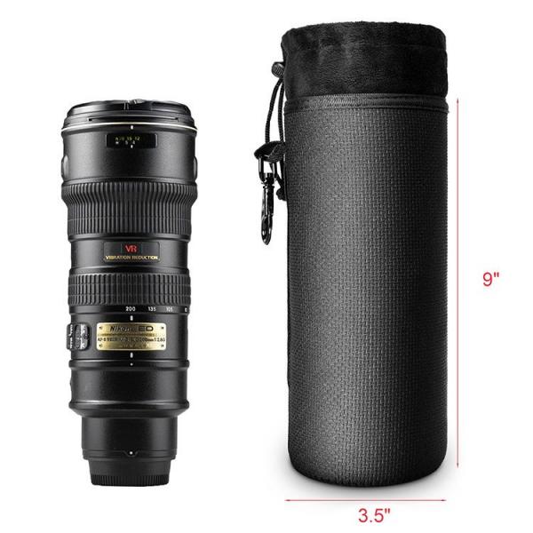 Фото Сумки, футляры, чехлы для камер и объективов, Чехлы для объективов Неопреновый защитный чехол LP для объективов, размер L - 90 х 230