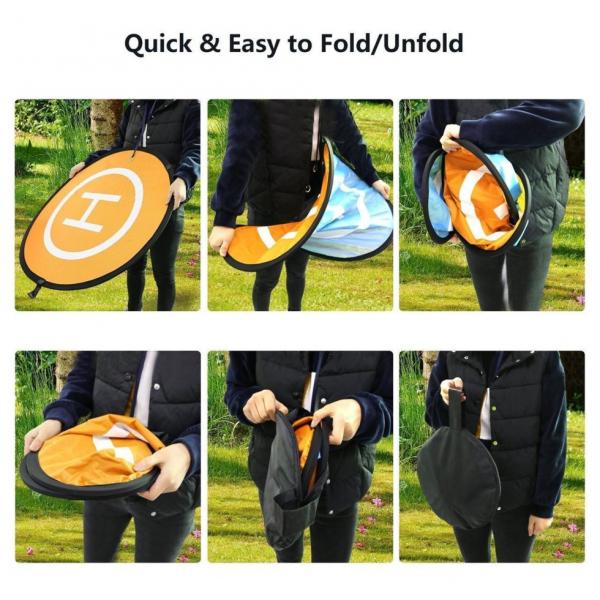 Фото Аксессуары к квадрокоптерам, Аксессуары к DJI Spark Посадочная площадка для квадрокоптеров всех типов - 75 см  (код XT-503)