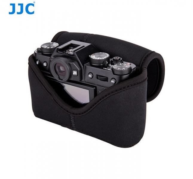 Фото Сумки, футляры, чехлы для камер и объективов, Чехлы и футляры для фотоаппаратов, Чехлы и футляры для фотоаппаратов Olympus Защитный футляр - чехол JJC OC-F1BK для камер Olympus SP-610UZ, SP-620UZ, SP-810UZ, SP-820UZ