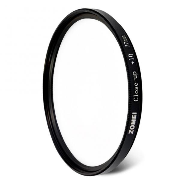 Фото Светофильтры, Макролинзы - CLOSE UP светофильтры, Светофильтры CLOSE UP диаметром 77 мм Светофильтр ZOMEI - макролинза CLOSE UP +10 77 mm