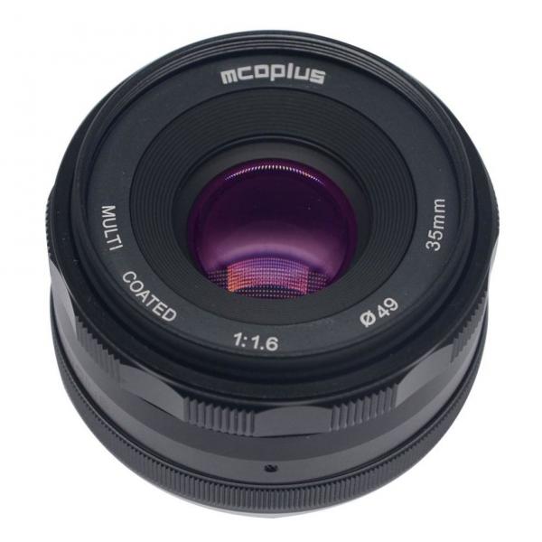 Фото Объективы, Объективы для фотоаппаратов Sony Объектив Mcoplus 35 mm F/1.6 MC для Sony (E-mount)