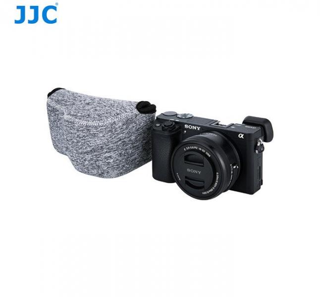 Фото Сумки, футляры, чехлы для камер и объективов, Чехлы и футляры для фотоаппаратов, Чехлы и футляры для фотоаппаратов Olympus Защитный футляр - чехол JJC OC-S1BG для камер Olympus E-PL5, E-PL6, E-PL7