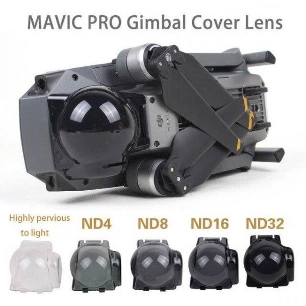 Фото Аксессуары к квадрокоптерам, Аксессуары к DJI Mavic Pro Защитная крышка объектива камеры с эффектом затемнения ND32 (светофильтр ND32) для DJI MAVIC PRO (код XT-491)
