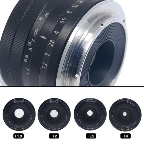 Фото Объективы, Объективы для фотоаппаратов Sony Объектив Mcoplus 35 mm F/1.2 MC для Sony (E-mount)