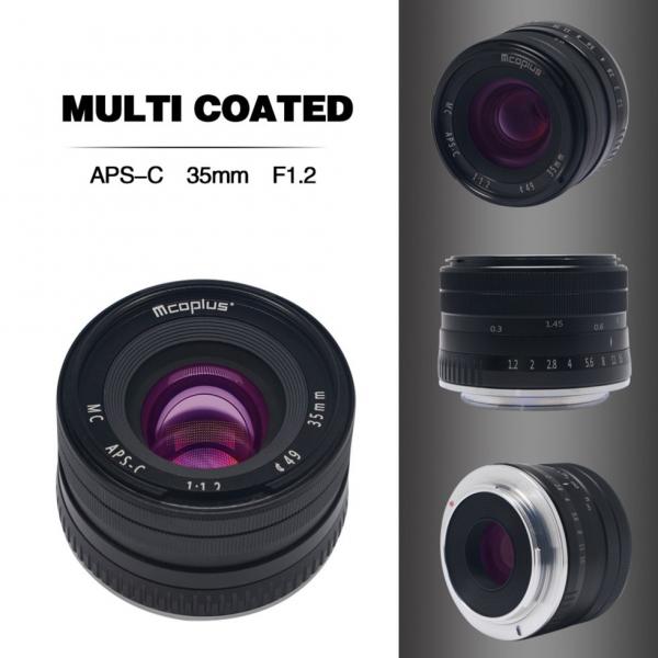 Фото Объективы, Объективы для фотоаппаратов Sony Объектив Mcoplus 35 mm F/1.2 MC для Sony (E-mount)