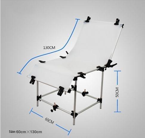 Фото Оборудование для фото студий, мини - студии, Столы для предметной съемки Стол для предметной съемки Mircopro PT-0613 (60 x 130 см)