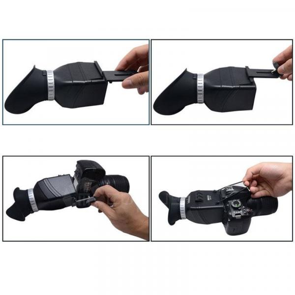 Фото Видоискатели на ЖК дисплей Профессиональный оптический видоискатель (вьюфаундер) MK-VF2 от Meike для фотоаппаратов