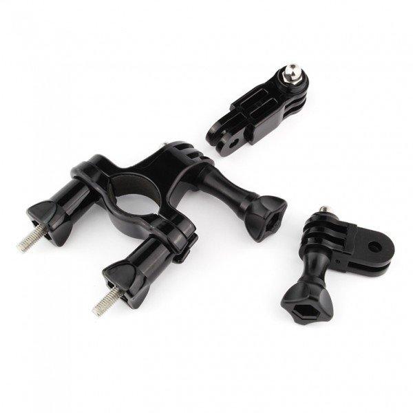 Фото Аксессуары для GoPro и других экшен-камер, Держатели и крепления для экшин камер Крепление на руль, трубу - до 4 см (Roll Bar Mount) для экшн камер Xiaomi, SJCam, GoPRO (код № XTGP66)