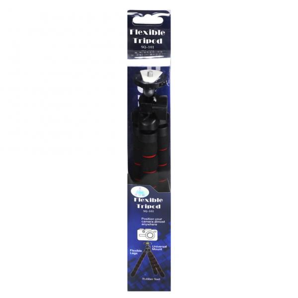 Фото Штативы, моноподы, штативные головки, Штативы, Гибкие штативы Гибкий штатив SQ-101 от SHOOT (максимальная нагрузка - 1 кг) (код XTGP370)