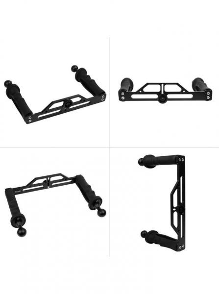 Фото Стабилизаторы для фото и видеокамер (Steadycam) Держатель SHOOT для камер для двух рук (двуручный) (код XTGP324A)