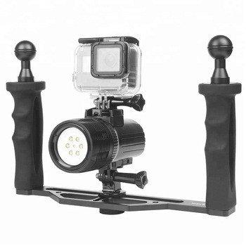 Фото Стабилизаторы для фото и видеокамер (Steadycam) Держатель SHOOT для камер для двух рук (двуручный) (код XTGP324A)