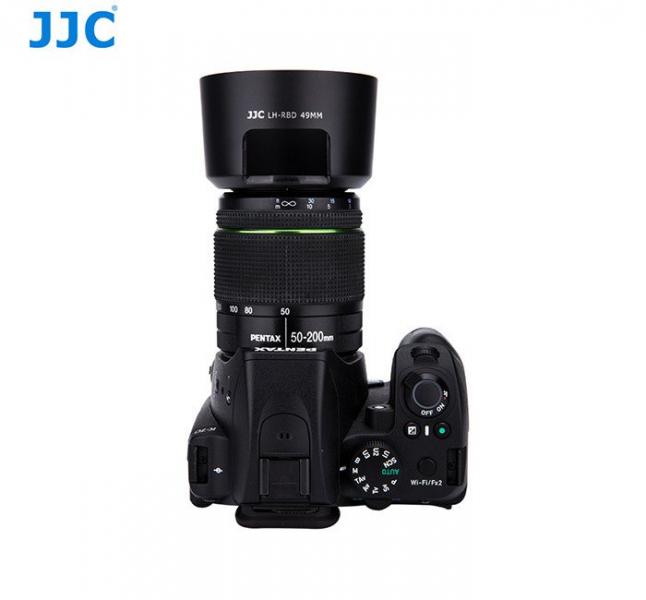 Фото Бленды, Для объективов PENTAX Бленда JJC LH-RBD 49MM  (аналог PH-RBD 49MM) для объективов Pentax DA 50-200mm F4-5.6 WR