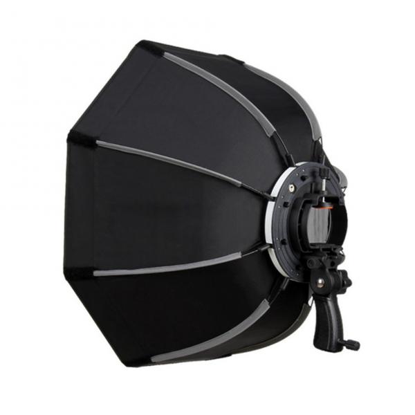 Фото Оборудование для фото студий, мини - студии, Софтбоксы, рассеиватели, диффузоры Софтбокс, рассеиватель, диффузор, октобокс Triopo - KS90 для накамерной вспышки - 90 см