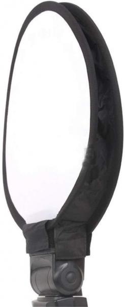 Фото Вспышки и аксеcсуары к ним, Софтбоксы (softbox) - рассеиватели Круглый софтбокс, рассеиватель, диффузор (Softbox) для вспышек 40 см