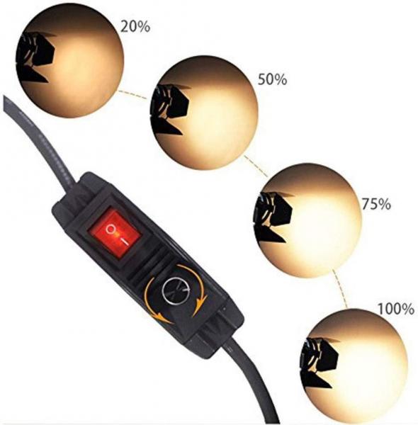 Фото Оборудование для фото студий, мини - студии, Комплекты для фотостудий - наборы Комплект - галогенный осветитель + стойка (2.8м) постоянный свет FST 800 (800 Вт) (RED HEAD) с димером (3200K)