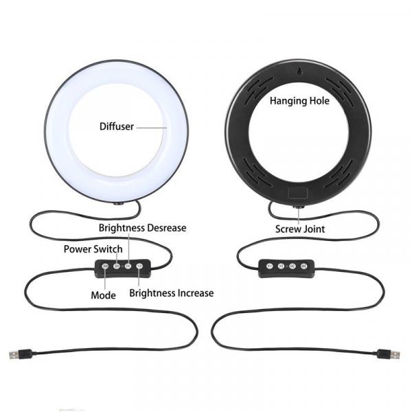 Фото Оборудование для фото студий, мини - студии, Свет, осветители, постоянный LED свет для фотостудий Кольцевой LED свет ZM118 (10