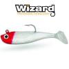 Рыбка силиконовая с крючком Wizard Zander Master 10 см Red Heag 2 шт