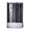 Гидромассажный бокс Q-tap SBM12080.2L SAT (Black/Grey)