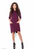 Платья ISSA PLUS 9011  L бордовый