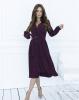 Платья ISSA PLUS 12121  L фиолетовый