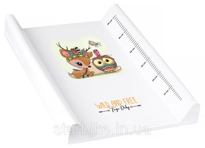 Пеленальная доска Tega Wild & Free Little Deer DZ-009 103 white